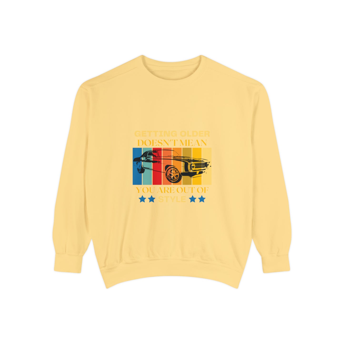 Unisex Garment-Dyed Sweatshirt