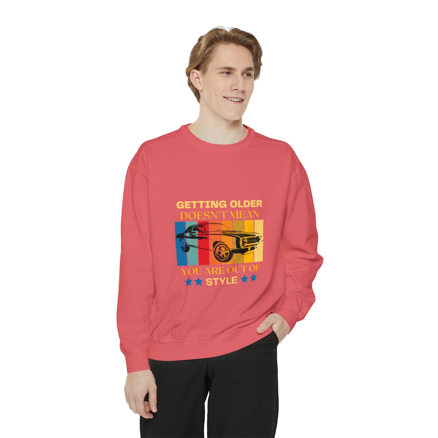 Unisex Garment-Dyed Sweatshirt