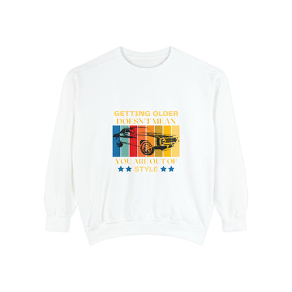 Unisex Garment-Dyed Sweatshirt