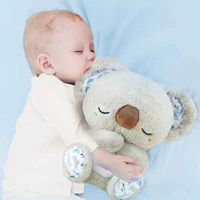 Adorable Koala Sleep Buddy – Soothing Musical Plush with Gentle Glow, Realistic Breathing Effect, and Cuddly Design – The Perfect Gift for Sweet Dreams!