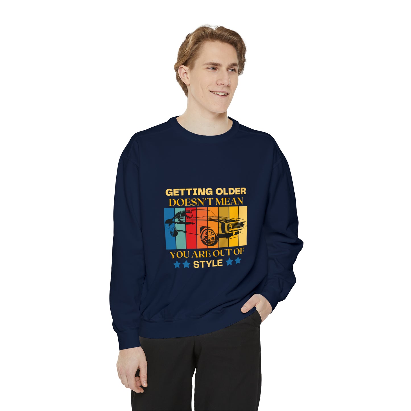 Unisex Garment-Dyed Sweatshirt