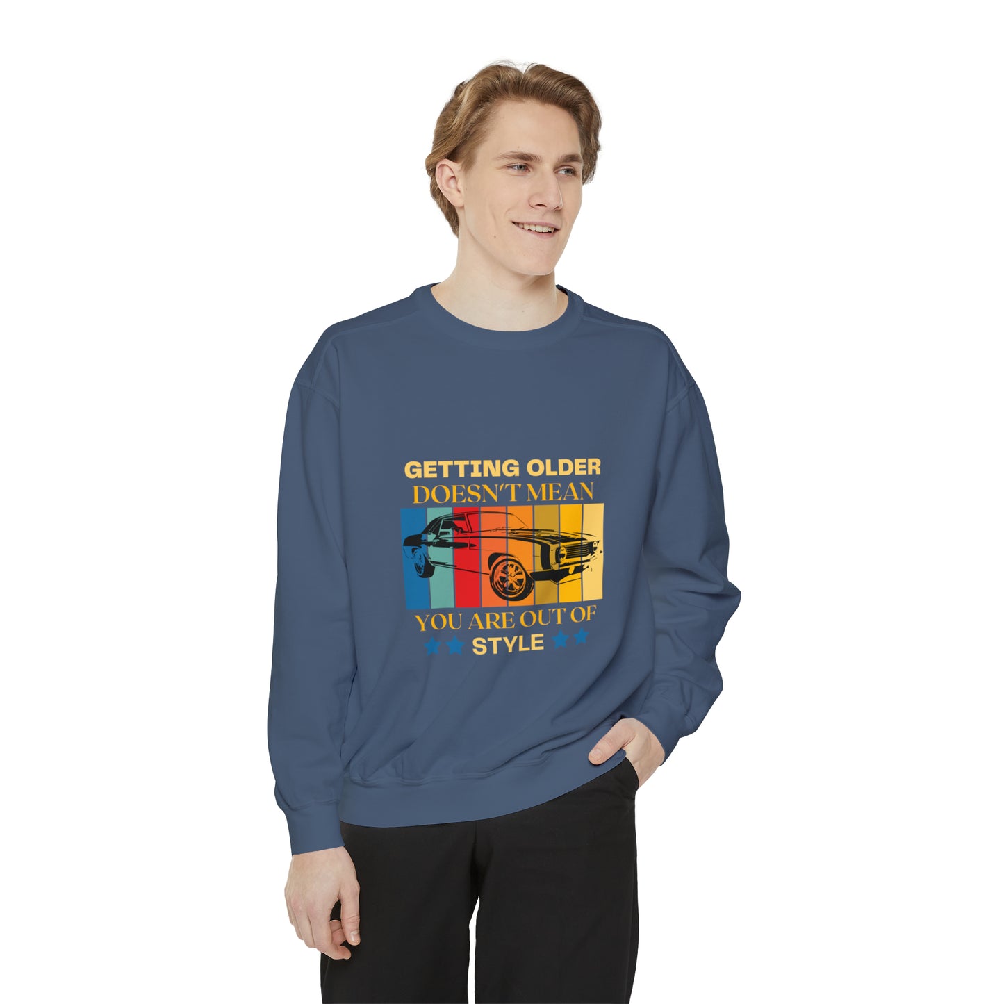 Unisex Garment-Dyed Sweatshirt