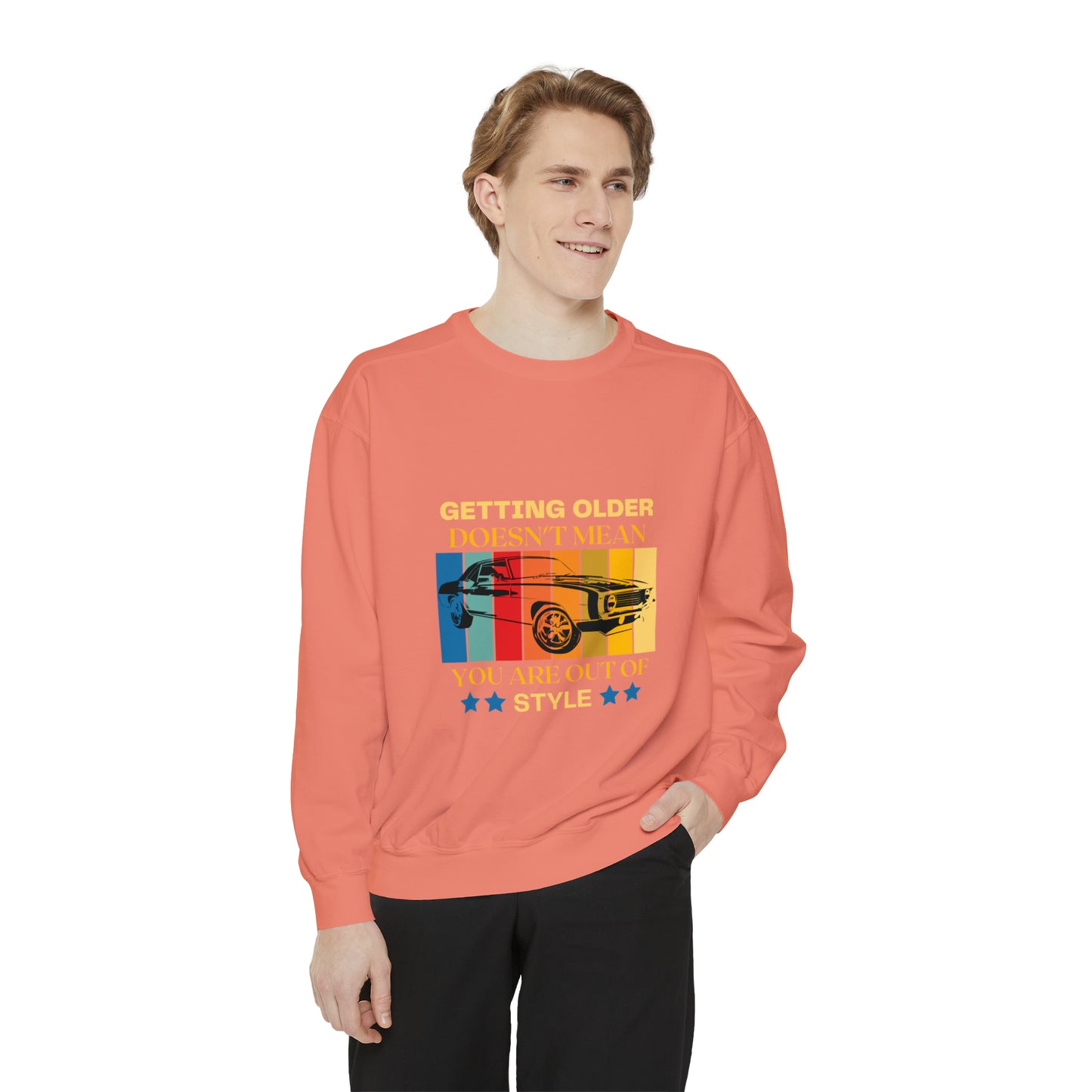 Unisex Garment-Dyed Sweatshirt