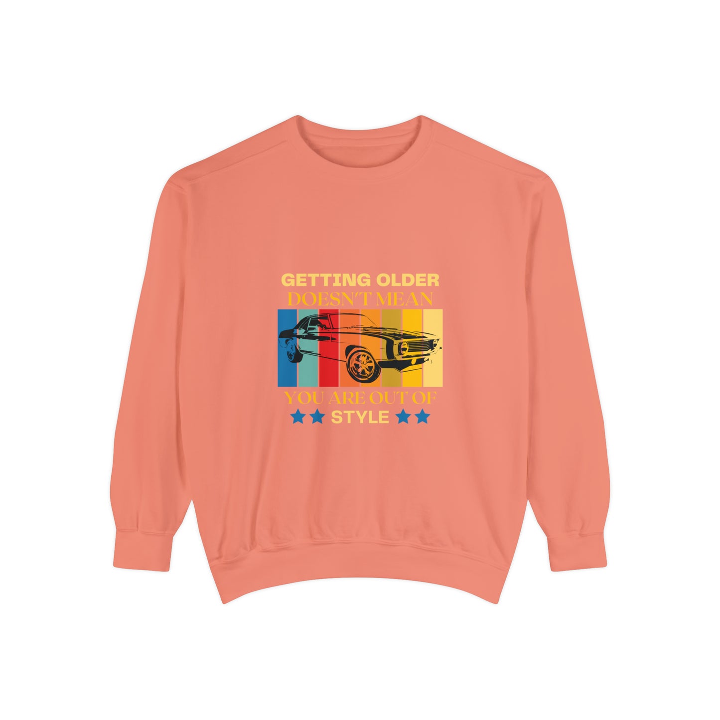 Unisex Garment-Dyed Sweatshirt