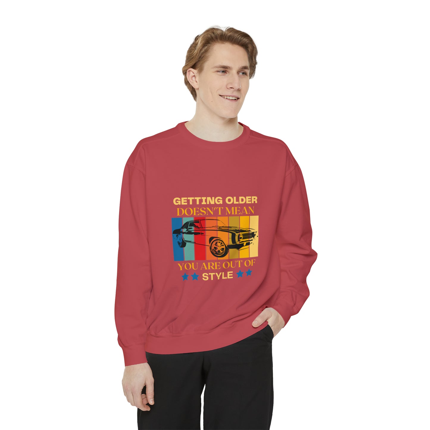 Unisex Garment-Dyed Sweatshirt