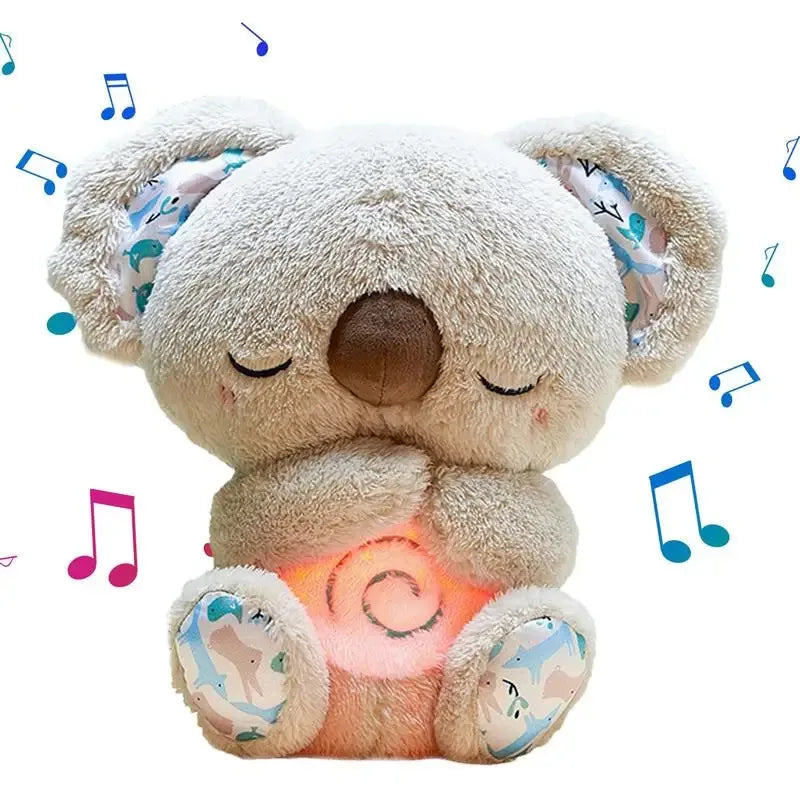 Adorable Koala Sleep Buddy – Soothing Musical Plush with Gentle Glow, Realistic Breathing Effect, and Cuddly Design – The Perfect Gift for Sweet Dreams!